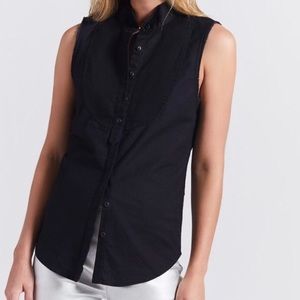 NWT Current/Elliott Black The Danby Shirt